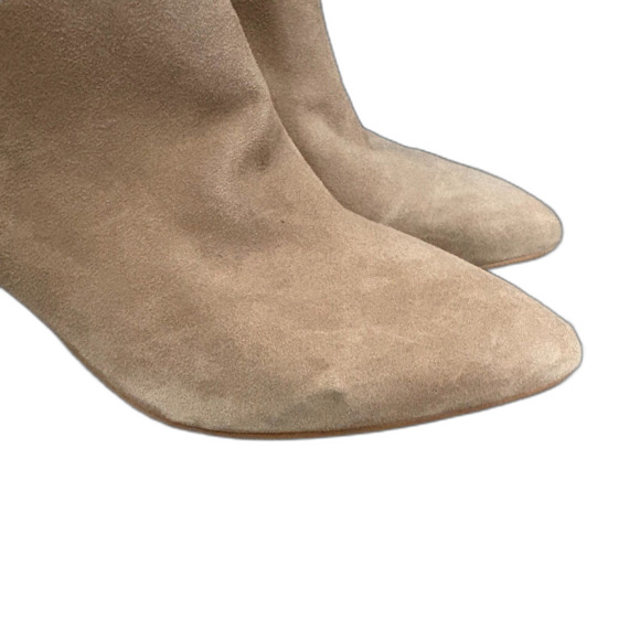 Dolce Vita Tan Heeled Boots - Picture 2 of 8